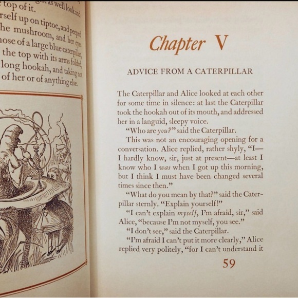 Leather Bound Alice's Adventures in Wonderland Book EXCELLENT CONDITION (1977) - Picture 5 of 12